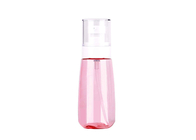 Botella portátil de la bomba de la espuma del viaje de la loción de la botella recargable rosada de la bomba