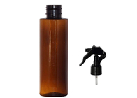 Las botellas cosméticas plásticas del espray de Brown con el mini disparador BPA liberan