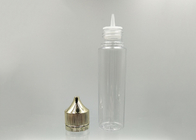 Botellas plásticas largas y finas de la botella de aceite del humo líquido de E de ojo del dropper