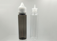 Botellas plásticas largas y finas de la botella de aceite del humo líquido de E de ojo del dropper