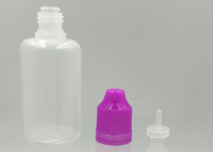 Botellas durables vacías portátiles tamaño pequeño del dropper de ojo de la botella de aceite del humo
