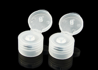 Pequeñas cápsulas cosméticas, tapas de la botella del plástico transparente/410 Forsted 18/410 20
