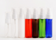 Botellas cosméticas plásticas del animal doméstico colorido vacío portátiles con la bomba del tratamiento