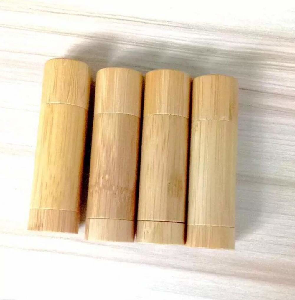 Pantalla que imprime el tubo de bambú de la barra de labios con el OEM/el ODM del cepillo del polvo aceptables
