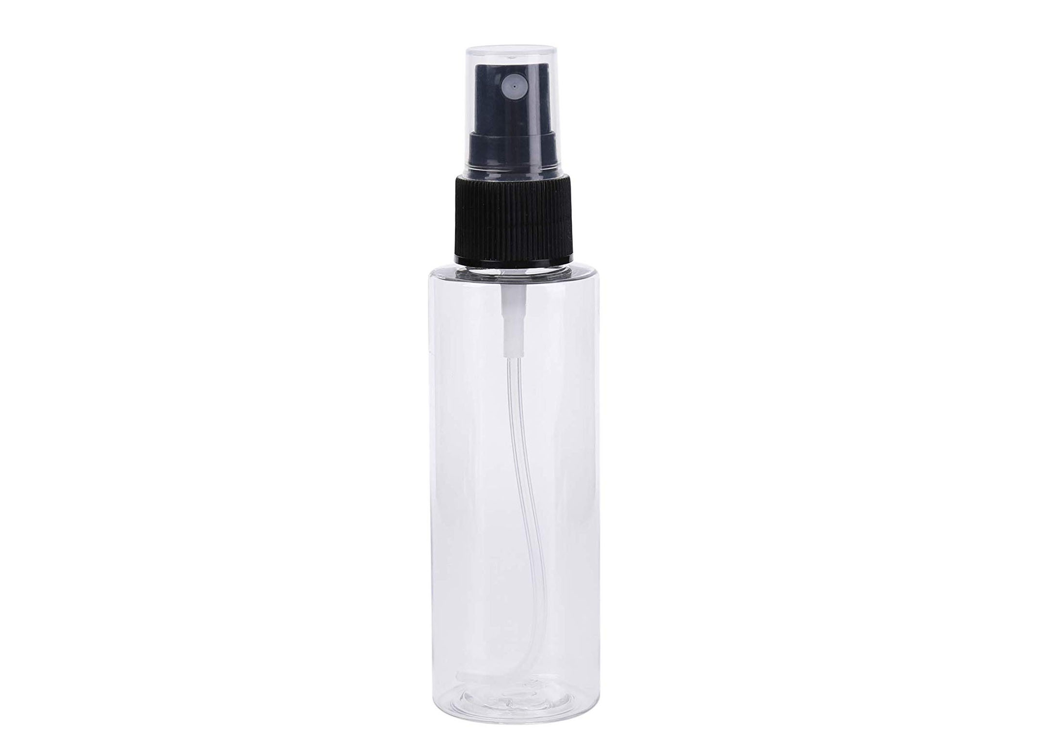 El espray cosmético claro embotella la botella transparente tamaño pequeño del espray