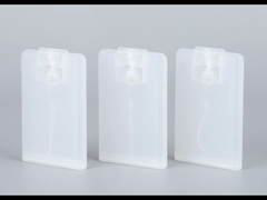 Botellas de spray de plástico de 20 ml recargables para perfume