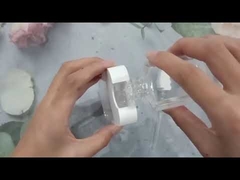 Botella de spray recargable de 45 ml, tamaño de mano, reutilizable, para perfume