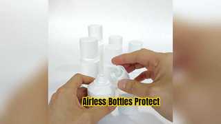 Botella privada de aire de plástico de 30 ml, 50 ml, 80 ml y 100 ml