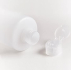 Champú comprensible del gel de la ducha de la loción de la tinta de Vial Bottles Flip Cap For del cosmético plástico recargable transparente