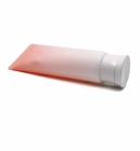 Tubo suave del tubo de la crema plástica transparente cosmética vacía de Flip Top Cap Face Wash