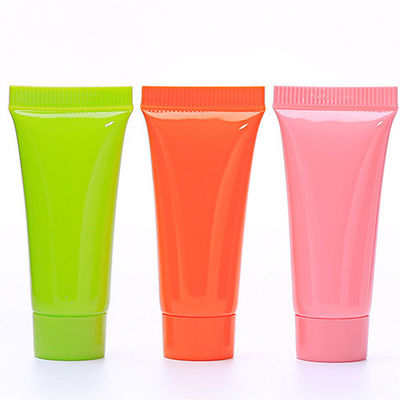 10ml  PE Plastic Cosmetic Packaging Extrusion Tubes for Hand Cream Hair Wash Facial Cleanser Body Lotion and Face Cream