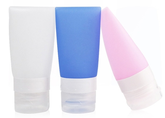 50 ml de plástico vacío tubo de crema PE crema para manos loción para el cuerpo suave envasado cosmético tubo de compresión