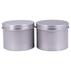 metal plateado de aluminio de los envases del tarro del tornillo de 5g 15g 20g 25g 30g 50g