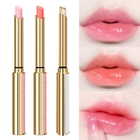 Tubo de Rose Gold Diamond Clear Lipstick que empaqueta para el plástico recargable