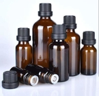 Botellas redondas / cuadradas / ovaladas / rectangulares de vidrio de aceite esencial 20g 30g 50g