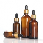 Botellas redondas / cuadradas / ovaladas / rectangulares de vidrio de aceite esencial 20g 30g 50g