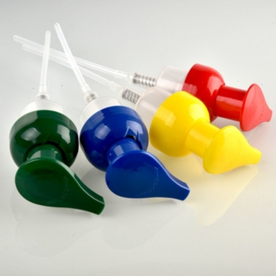 Las bombas de espuma no derramadas con colores personalizables son convenientes para productos de limpieza