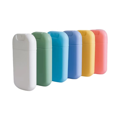 Personalizado en color y capacidad de tarjeta PETG botella fácil de llevar para el perfume