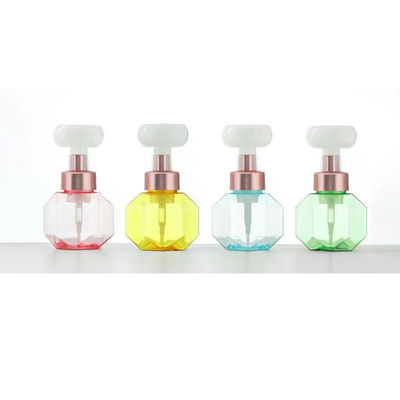 Dispensador de lavado de espuma de flores de plástico de 42 mm 43 mm Bomba de botella de espuma de forma de flor Bomba de lavado de manos de amigo