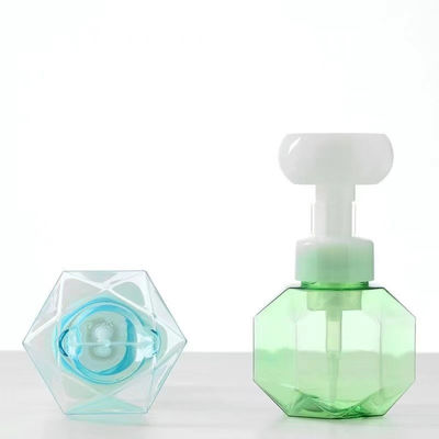 Dispensador de lavado de espuma de flores de plástico de 42 mm 43 mm Bomba de botella de espuma de forma de flor Bomba de lavado de manos de amigo