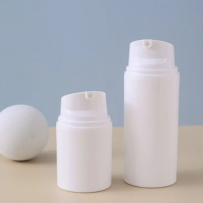 Botella de loción de vacío sin aire de 50 ml Personalización Impresión a color Diseño de cuidado de la piel Cosméticos