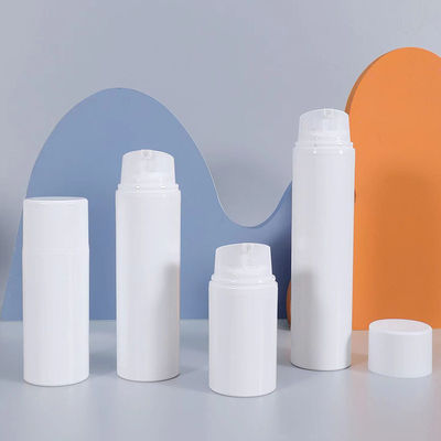 Botella de loción de vacío sin aire de 50 ml Personalización Impresión a color Diseño de cuidado de la piel Cosméticos