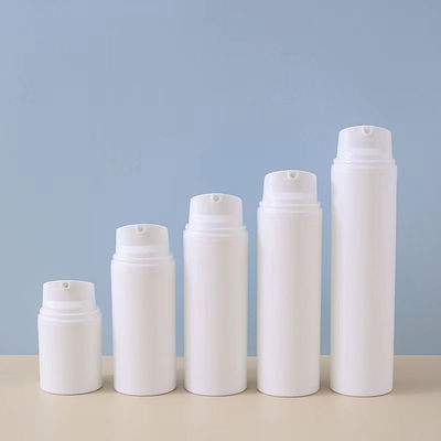 Botella de loción de vacío sin aire de 50 ml Personalización Impresión a color Diseño de cuidado de la piel Cosméticos