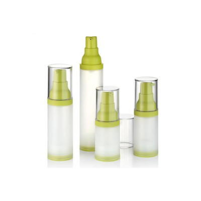 Botella de loción cosmética de bomba sin aire de plástico de 120 ml para la fumigación de suero Botella sin aire