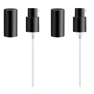 24/28MM Flascas cosméticas de limpieza de manos de loción de bomba de crema de tapa protectora completa de fácil uso