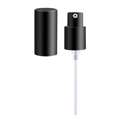 24/28MM Flascas cosméticas de limpieza de manos de loción de bomba de crema de tapa protectora completa de fácil uso