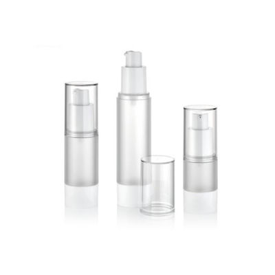 15 ml 30 ml 50 ml de plástico sin aire de la bomba de vacío botella cosmética a prueba de fugas controlada de la distribución de la crema de loción de embalaje