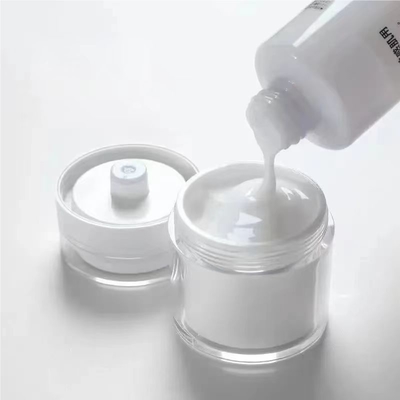 Botella de bomba de aluminio exterior sin aire de 30 ml para el cuidado de la piel envases cosméticos suero facial