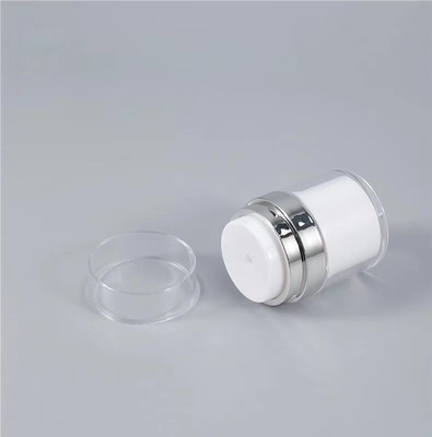 Botella de bomba de aluminio exterior sin aire de 30 ml para el cuidado de la piel envases cosméticos suero facial