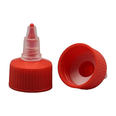 24 mm 28 mm PP tapas de plástico para botellas Torsión de tornillo