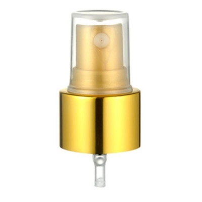 18mm 20mm Perfume Fino Esprayante de Niebla de Oro de Aluminio Perfume