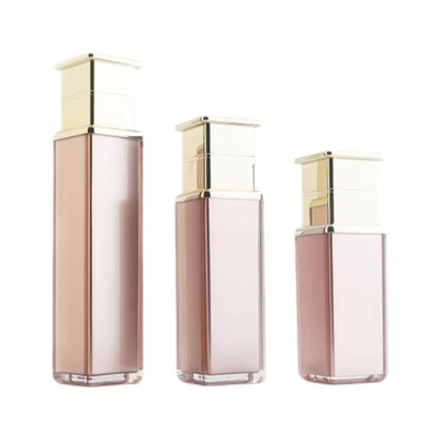 Botellas de acrílico de 100 ml Loción para el rostro Crema para el cuidado de la piel Contenedor vacío Personalizado