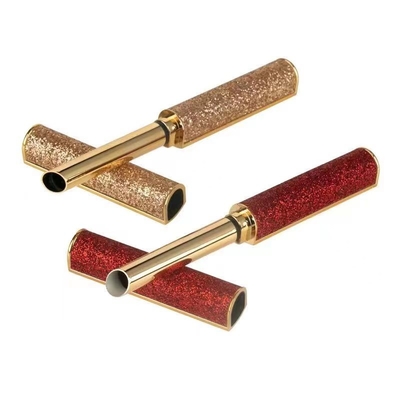 Blush de alto brillo 5 ml de capacidad tubo de plástico cilíndrico con cabeza de cepillo Varios estilos Sin patrón de impresión