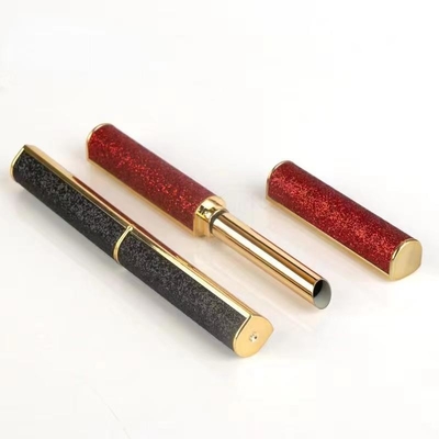 Blush de alto brillo 5 ml de capacidad tubo de plástico cilíndrico con cabeza de cepillo Varios estilos Sin patrón de impresión