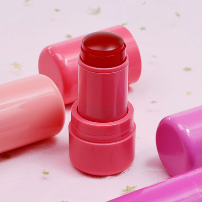 3G Tubos de labios vacíos diarios Cuidado nutritivo Bálsamo labial Hidratante Maquillaje de color puro Bálsamo labial rosa