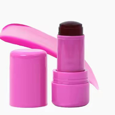 3 ml Matte Small Slim Lip Round Frosted Tubos de lápiz labial vacío y congelado Contenedores de bálsamo personalizados Envasado