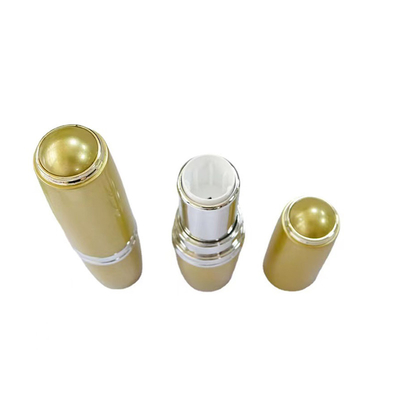 3g Colorido plástico personalizado Contenedor de brillo de labios vacío Embalaje cosmético tubo redondo de lápiz labial