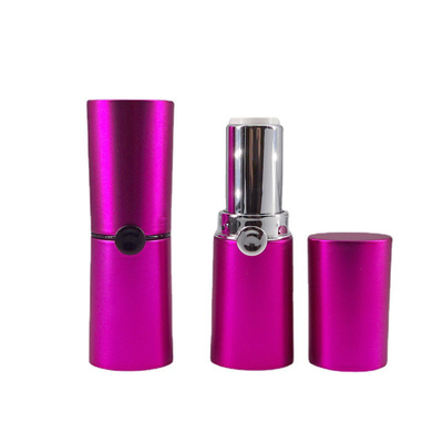 3g Colorido plástico personalizado Contenedor de brillo de labios vacío Embalaje cosmético tubo redondo de lápiz labial
