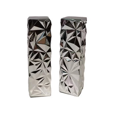 3.5ml Tubos de bálsamo labial Gloss labial tubo lápiz labial exterior negro interior Tubos de plata Recargable para contenedores