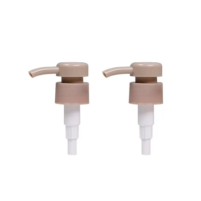 1.5cc Dosage Lotion Pump para 24mm 28mm Cerraduras de tornillo con costilla Opciones de tapa múltiple