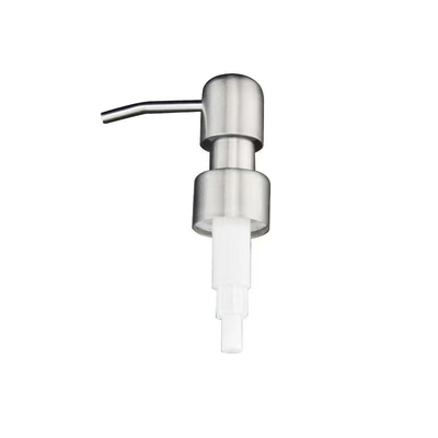 28mm bomba de loción de acero inoxidable para cosméticos de baño