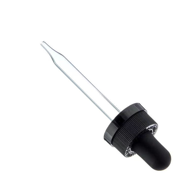 18 mm 20 mm 24 mm Pp de vidrio de plástico con costilla para el cuidado de la piel