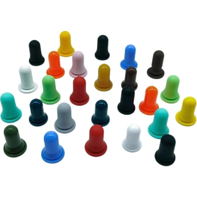 18mm 20mm 24mm botella de aceite esencial gotero de vidrio con caucho personalizado