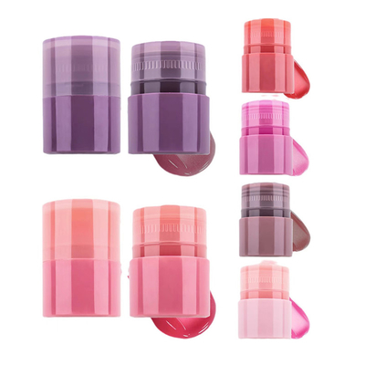 15 g de color de labio giratorio, botella de lápiz labial, botella de plástico, blush, botella sólida de bálsamo, desodorante, tubo de maquillaje.