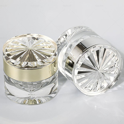 30 ml 50 ml 100 ml Oro Rosa Acrílico Embalaje Cosmético Botellas Jar de Crema