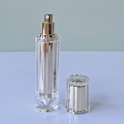 30 ml 50 ml 100 ml Oro Rosa Acrílico Embalaje Cosmético Botellas Jar de Crema